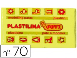 Barra 50g. plastilina Jovi 70 amarillo claro